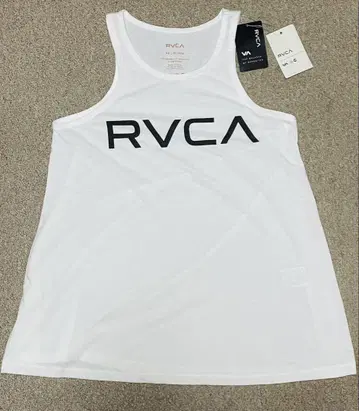 RVCA 루카 탱크탑 화이트 XS 코튼 100%