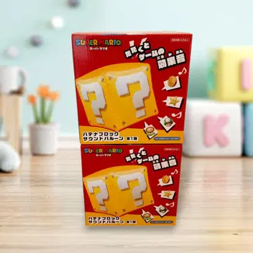 [새상품] 슈퍼 마리오 물음표 블록 사운드 벌룬 총 2점