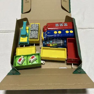 프라레일 시리즈 기차와 화물차 세트 Chuggington 중고 정크 제품