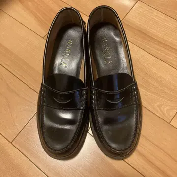 HARUTA 로퍼 블랙 25EEE