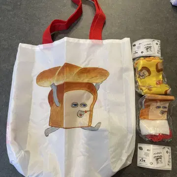 완판템 빵도둑 가챠가챠 에코백 복조리 세트