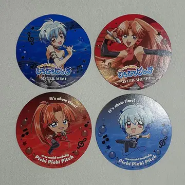 머메이드 멜로디 피치피치 피치 특전 코스터 BBS 컴플리트