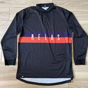 Helas 긴팔 메쉬 피케 셔츠