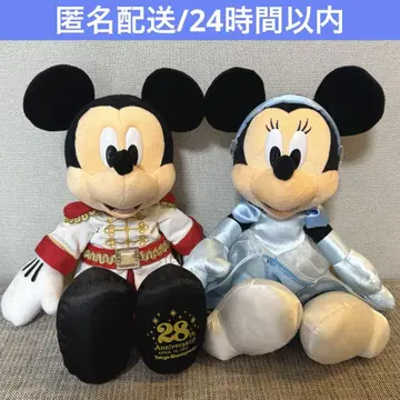 TDR 미키 미니 신데렐라&프린스 챠밍 봉제 인형 공식