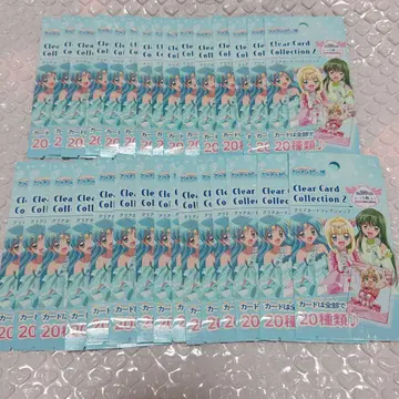 세리아 피치피치 피치 클리어 카드 컬렉션 2 총 30장