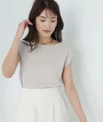 NATURAL BEAUTY BASIC 전체 바늘 보트넥 니트