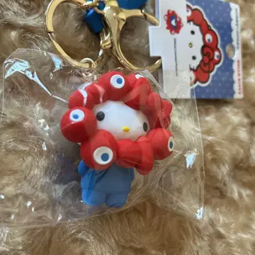만박 먝먝 산리오 콜라보 키티 키링