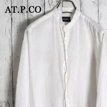 AT.P.CO 아티피코 이탈리아 브랜드 린넨 100% 린넨 밴드 카라