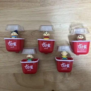 스키야 규동 마그넷 짱구는 못말려 세트 스키스키세트 컴프