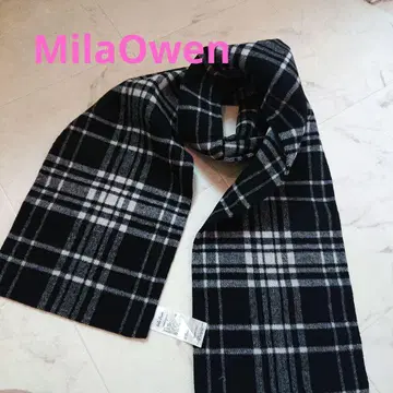 Mila Owen 체크 무늬 머플러 인기 완판템 새상품급