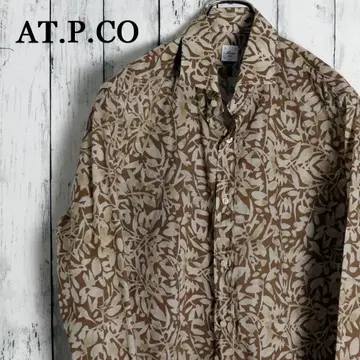 AT.P.CO 아티피코 이탈리아 브랜드 보타니컬 프린트 셔츠