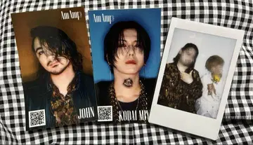 Am Amp 미야기 코다 씨, JOHN 씨 스티커, 페어 폴라로이드