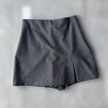 [ ZARA ] 그레이 슬릿 미니 스커트 S