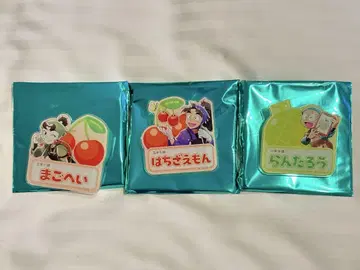 닌타마 란타로 스이파라 콜라보 네임 배지 그 1 3개 세트 판매