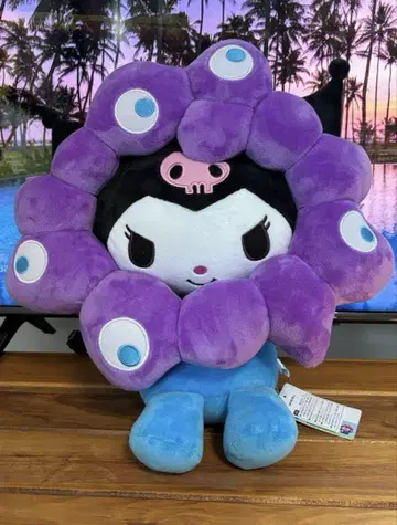 오사카 간사이 만박 쿠로미 봉제 인형 L 얏쿠얏쿠 산리오 헬로키티