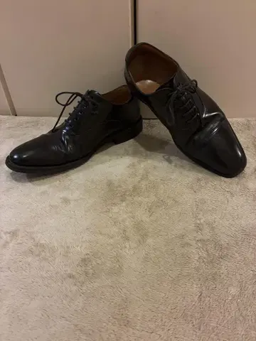 REGAL 716R 스트레이트 팁 블랙 가죽 비즈니스 24