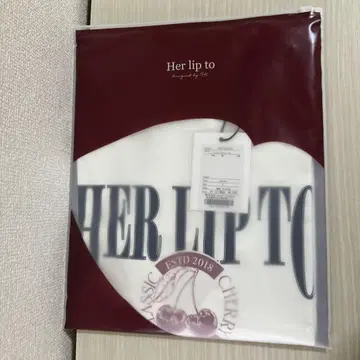 herlipto Classic Cherry Tee White