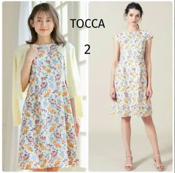 TOCCA SPRING BOUQUET 플라워 자수 원피스 워셔블 2