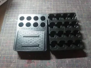 모터 배터리 보관 케이스 블랙 이너 케이스만
