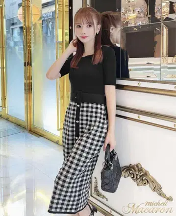 미셸 마카롱 택 포함 새상품 원피스