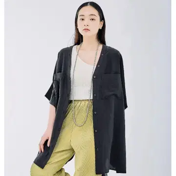 새상품 V넥 BIG 셔츠 튜닉 SS2 LEPSIM 렙심