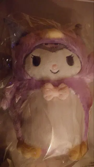 쿠로미 펭귄 인형 KUROMI 펭귄 봉제 인형 새상품