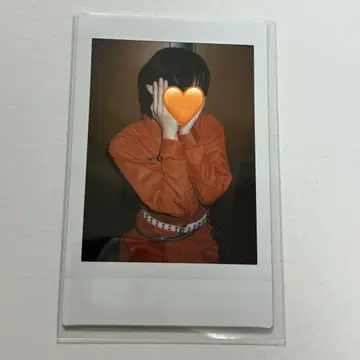 러브식 타로 작업복 의상 핑 폴라로이드