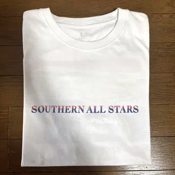 사잔 올스타즈 티셔츠 LIVE TOUR 2025 L 사이즈 화이트