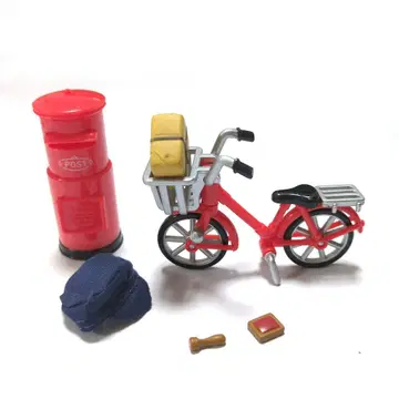 실바니안 패밀리 Villge Postman Set 마을 우편 배달부 세트