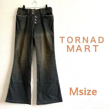TORNADOMART 플레어 데님 팬츠