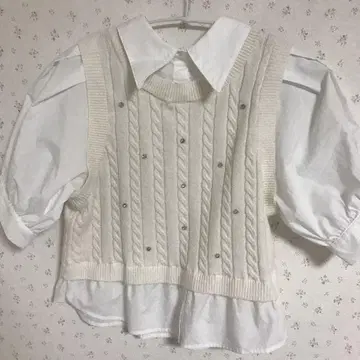 MAJESTIC LEGON 반팔 니트