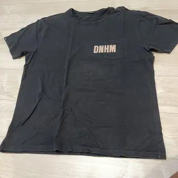 DENHAM 블랙 티셔츠