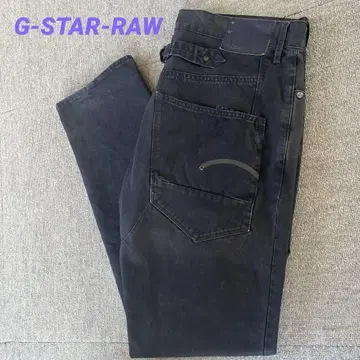 G-STAR RAW 다크 네이비 데님 청바지 32/32