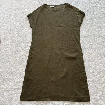fog linen work 리투아니아 린넨 원피스 프렌치 슬리브