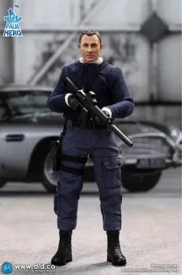 DID 1/12 MI6 Agent Jack 액션 피규어 007