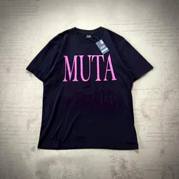 새상품 muta acanthus 한정판 빅 로고 티셔츠 7 빅 사이즈