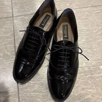 MACKINTOSH LONDON 블랙 레이스업 슈즈