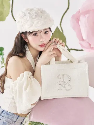 다리치 DR 비쥬 미니 토트백 화이트