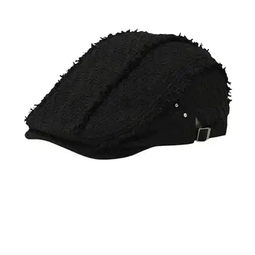 帽子 BOHEMSEO [2ND] TWEED HUNTING CAP, BLACK 11216396941-