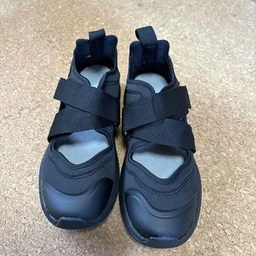 무인양품 스니커즈 샌들 S 사이즈 23.5~24cm 블랙 검정