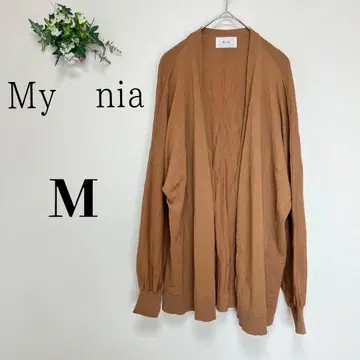 My nia 마이니아 (M) 니트 가디건 긴팔 겉옷