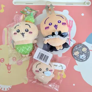 지역 한정 치이카와 멜론 토끼 마스코트 배지