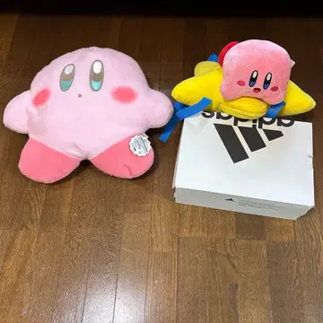 별의 커비 빅 봉제 인형 핑크 KIRBY 쿠션 워프스타