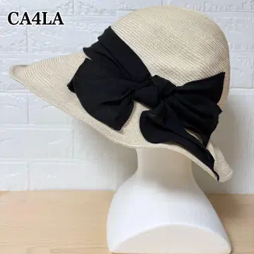 CA4LA 카시라 페이퍼 햇 밀짚모자 리본 접이식 일본제
