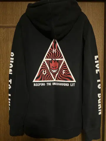 [인기 XL] HUF x Spitfire hoodie