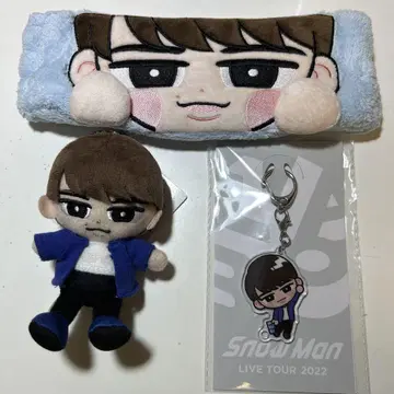 와타나베 쇼타 스노치루 키링 봉제 인형 헤어밴드