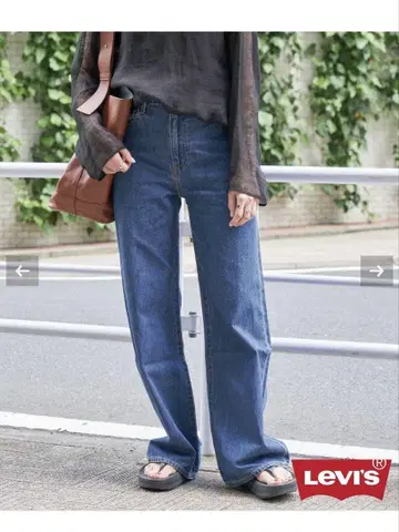 Levi's 와이드 레그 데님 Spick & Span 별주 아이템