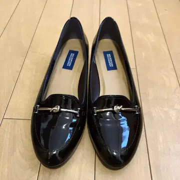 매킨토시 철학 에나멜 비트 로퍼 23cm 브라운