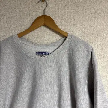 00년대 챔피온 리버스 위브 무지 V넥
