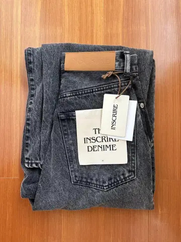 INSCRIRE 안스 클리어 컬러 데님 벌룬 팬츠
